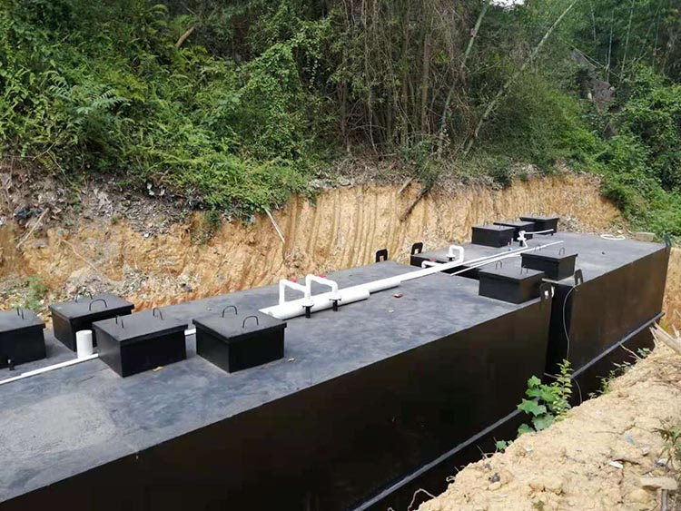 污水處理設備施工現(xiàn)場